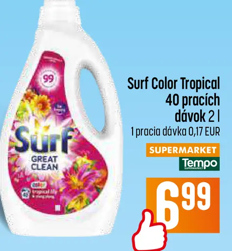 Surf Color Tropical prací gél