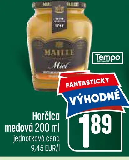 Maille Horčica medová