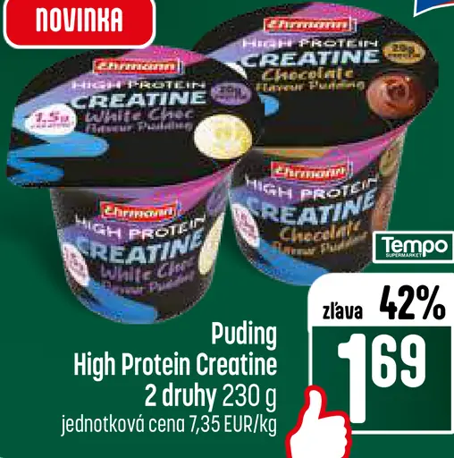 Dr. Oetker High Protein Creatine puding