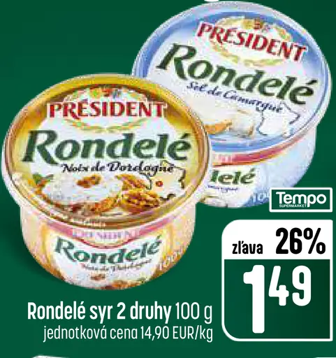 Président Rondelé syr
