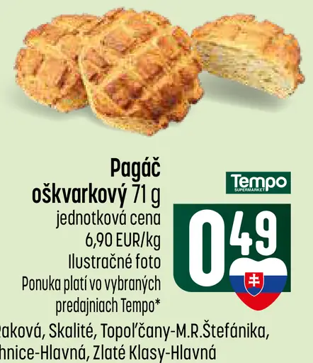 Pagáč oškvarkový
