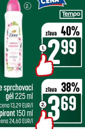 Dove Sprchovací gél