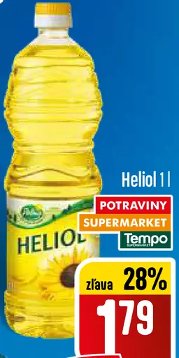 Heliol rastlinný olej