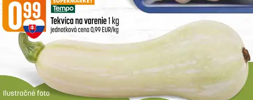 Tekvica na varenie čerstvá