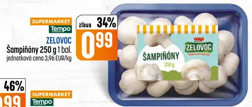 Šampiňóny čerstvé