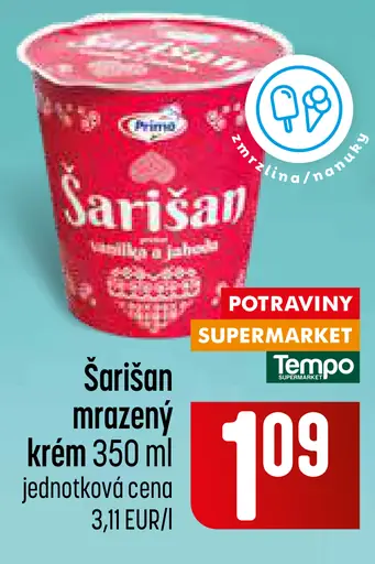 Šarišan mrazený krém