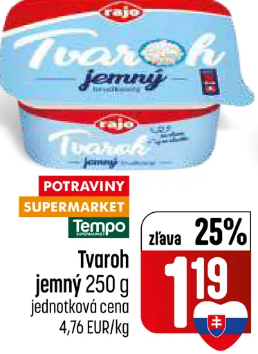 Tvaroh jemný