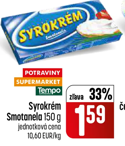 Syrokrém Smotanela