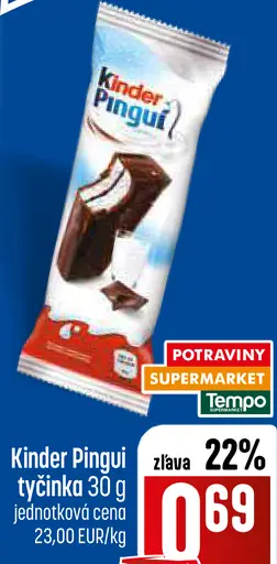 Kinder Pingui tyčinka