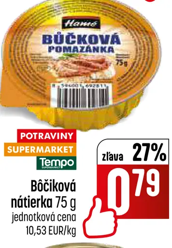 Májka Bôčiková nátierka
