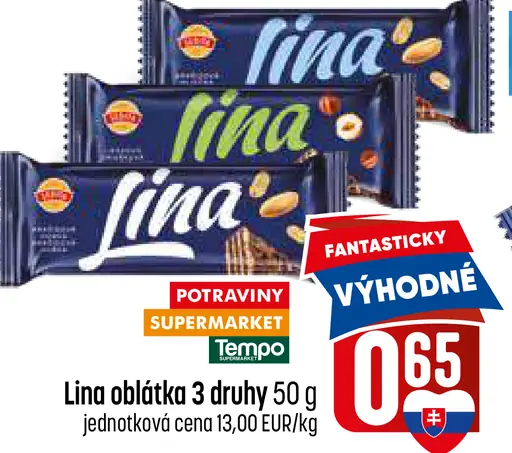Lina oblátka 3 druhy