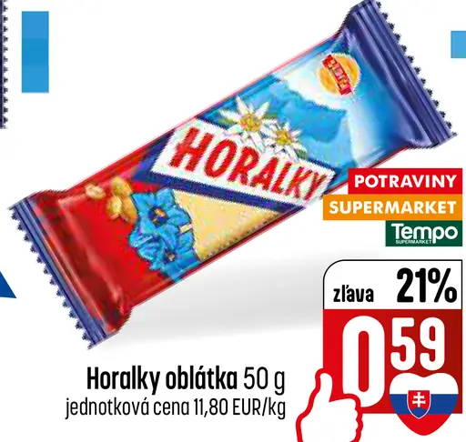 Horalky oblátka