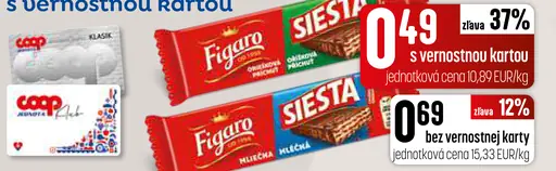 Figaro Siesta oblátka