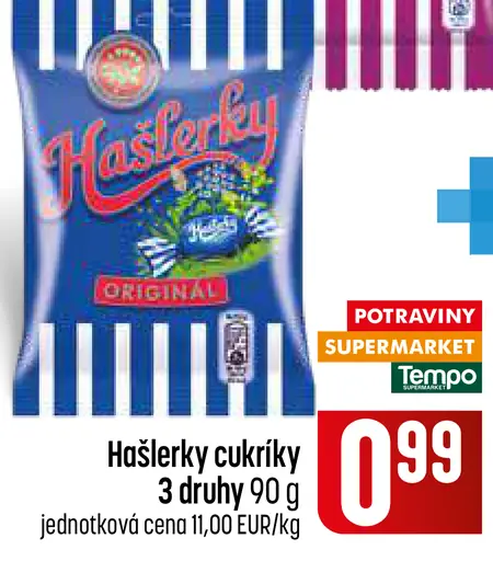 Hašlerky cukríky