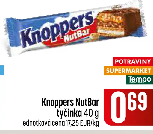 Knoppers NutBar tyčinka