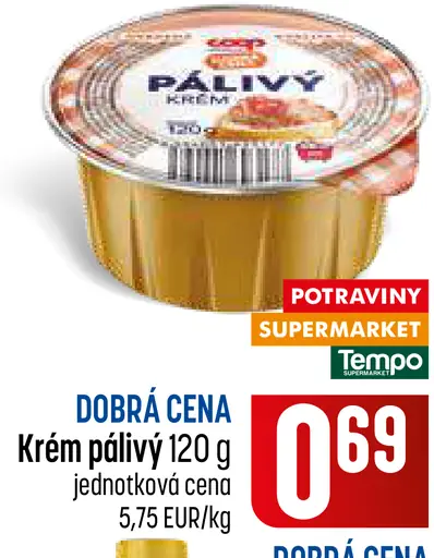 Krémy pálivý nátierkový