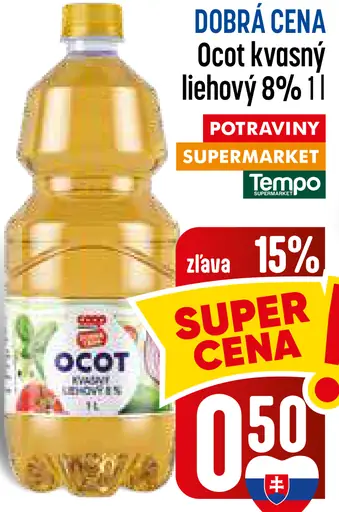 Ocot kvasný liehový 8%