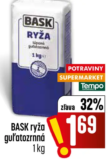 Bask ryža guľatozrnná