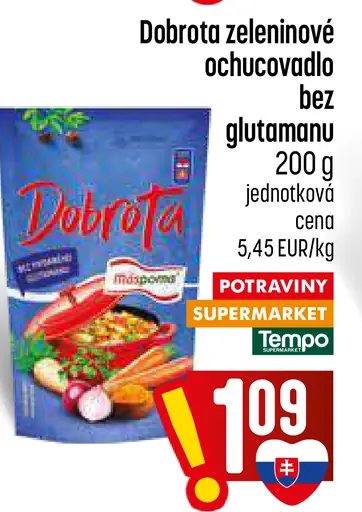 Dobrota zeleninové ochucovadlo bez glutamanu