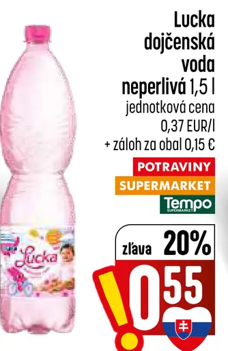 Lucka dojčenská voda