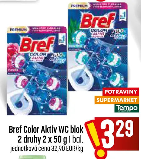 Bref WC blok Color Aktiv