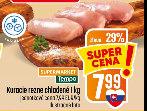 Kuracie rezne chladené