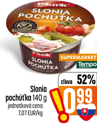 Slonia pochúťka nátierka