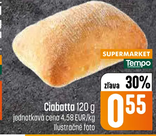 Ciabatta pečivo