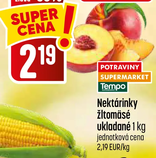 Nektárinky žltomäsé voľné