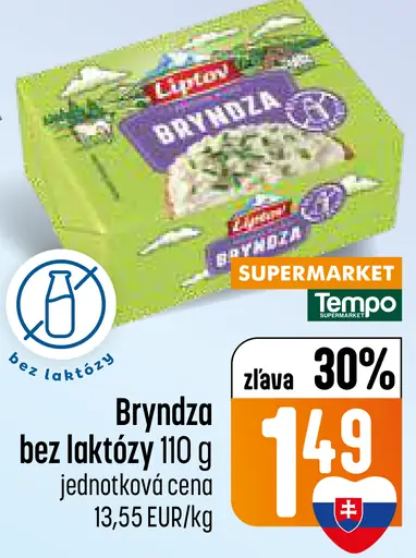 Liptov Bryndza bez laktózy