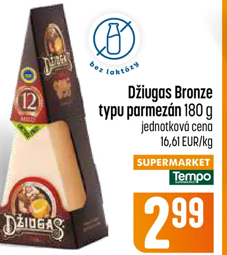 Žiúgas Bronze typu parmezán