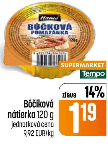 Bôčiková nátierka