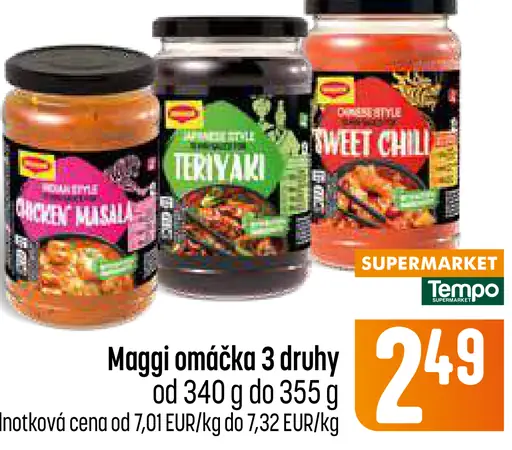 Omáčka 3 druhy
