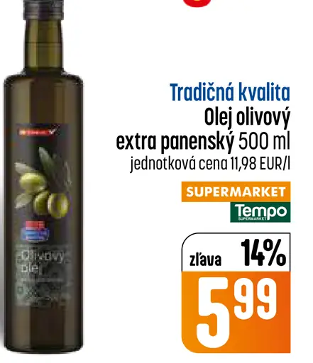 Olej olivový extra panenský
