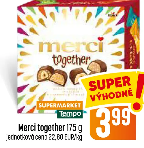Merci together čokoládový mix