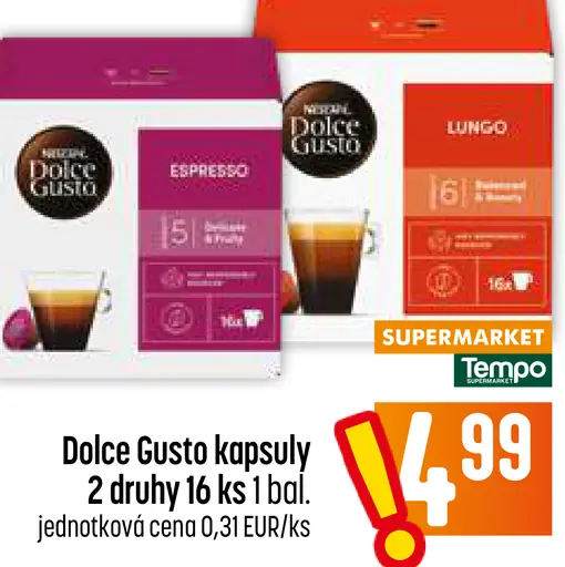 Dolce Gusto kapsuly
