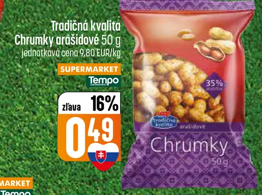 Chrumky arašidové