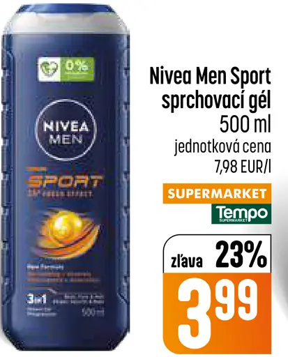 Nivea Men Sport sprchovací gél