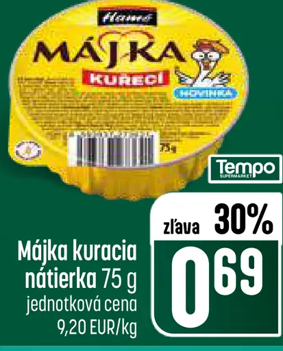 Májska kuracia nátierka