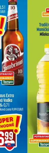Gambrinus 10 pivo fľaša
