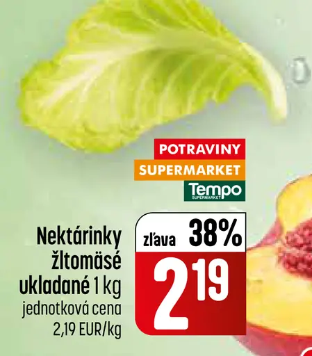 Nektárinky žltomäsité ukladané