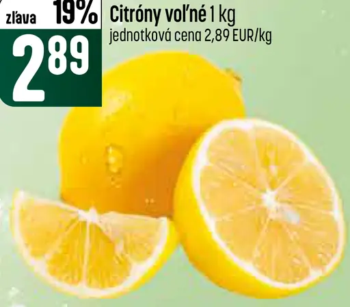 Citróny voľné