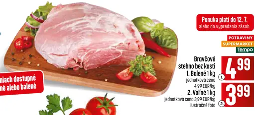 Bravčové stehno bez kosti