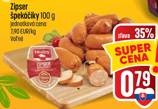Zipser špekáčiky