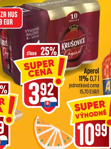 Krušovice 10 plechovka