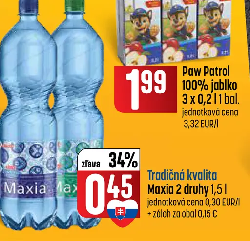Paw Patrol 100 % jablko
