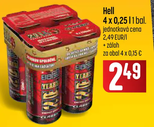 Hell energetický nápoj plechovka