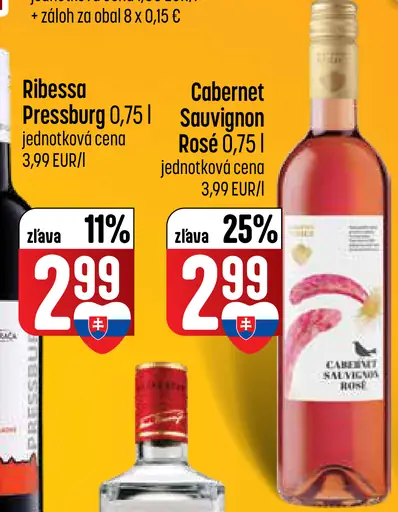 Cabernet Sauvignon Rosé víno