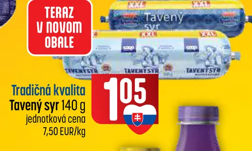 Tradičná kvalita Tavený syr