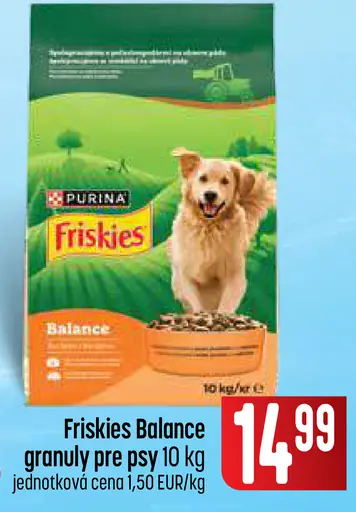Friskies Balance granuly pre psy